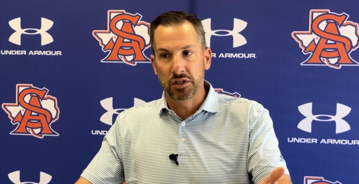 Central Bobcats Head Coach Mark Smith