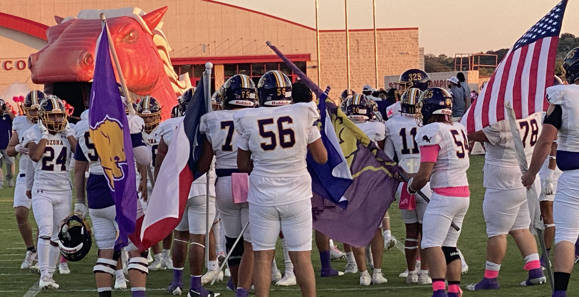 Ozona Lions Take the Field Against Sonora