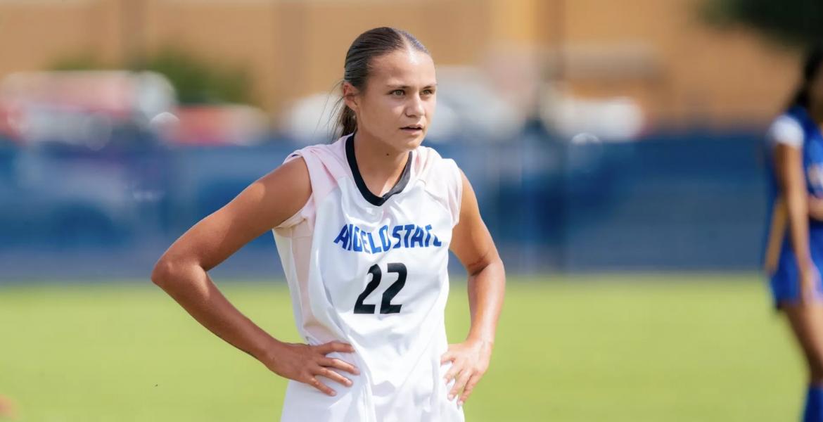 Angelo State's Lexi Gonzales Angelo State's Lexi Gonzales