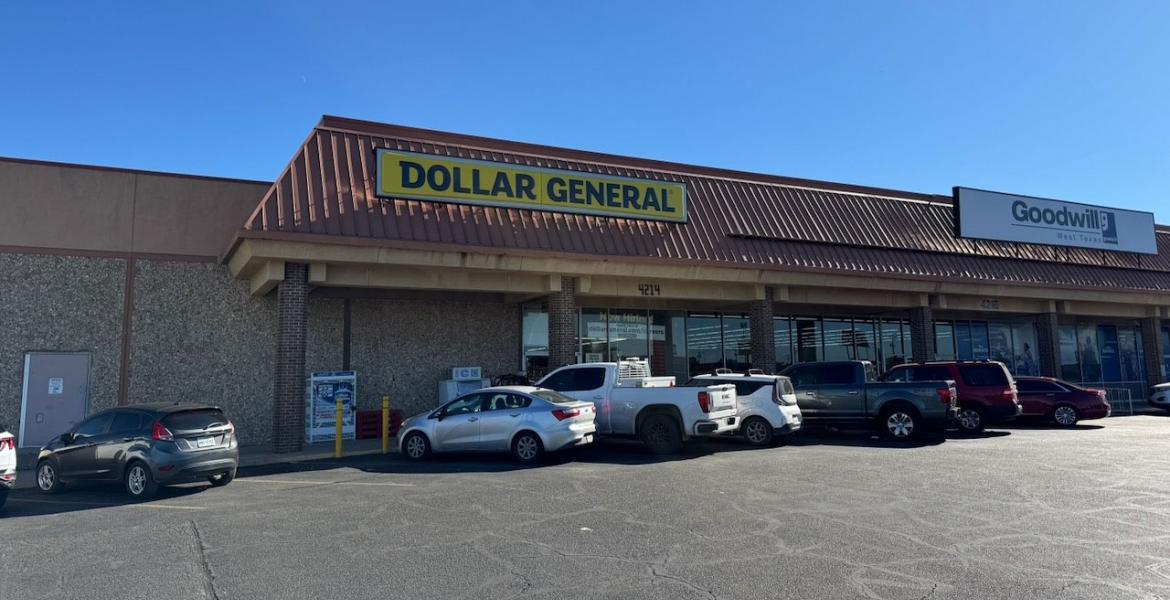 The Dollar General at 4214 College Hills Blvd. in San Angelo, Texas
