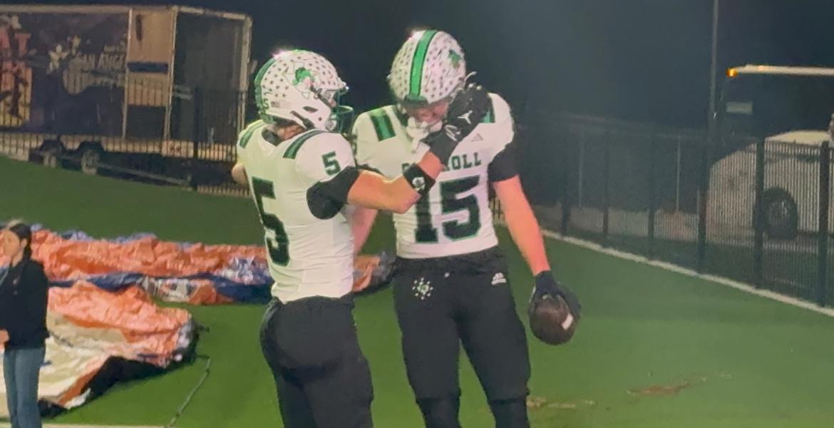 The Southlake Carroll Dragons showed why they’re the No. 1-ranked team in Texas with a 72-7 win over San Angelo Central on Friday in the second round of the playoffs.