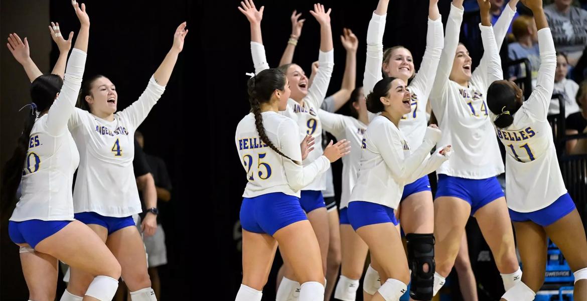 The Angelo State volleyball team will be the No. 3 seed in the NCAA Division II South Central Regional Tournament next week.