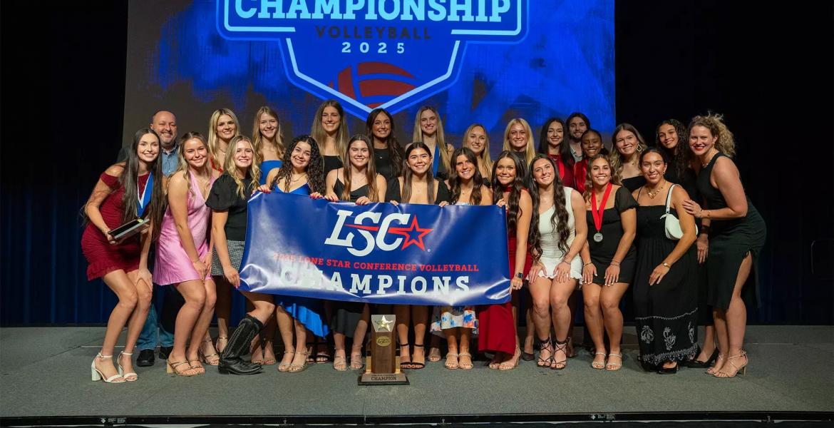 The Angelo State volleyball team claimed nine Lone Star Conference awards, highlighted by junior outside hitter Madi Parrish being named the LSC Player of the Year.