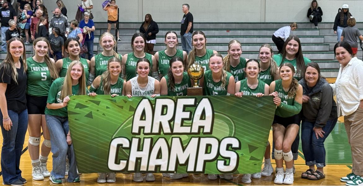 Wall Lady Hawks 2025 Area Champions