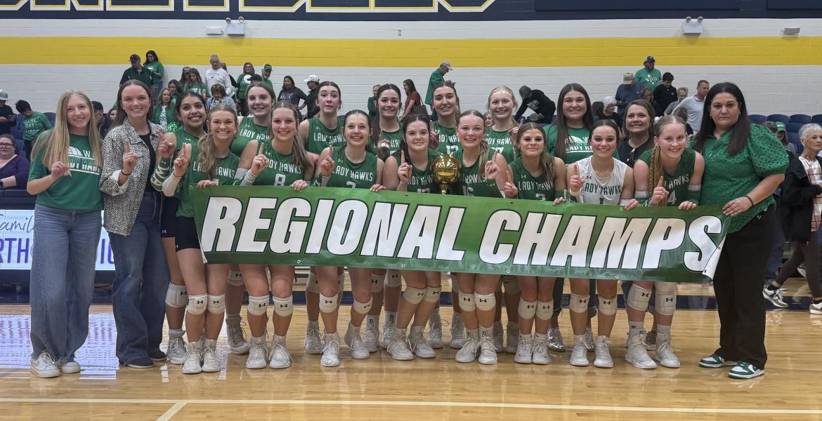 Wall Lady Hawks claim a Regional Championship 2025