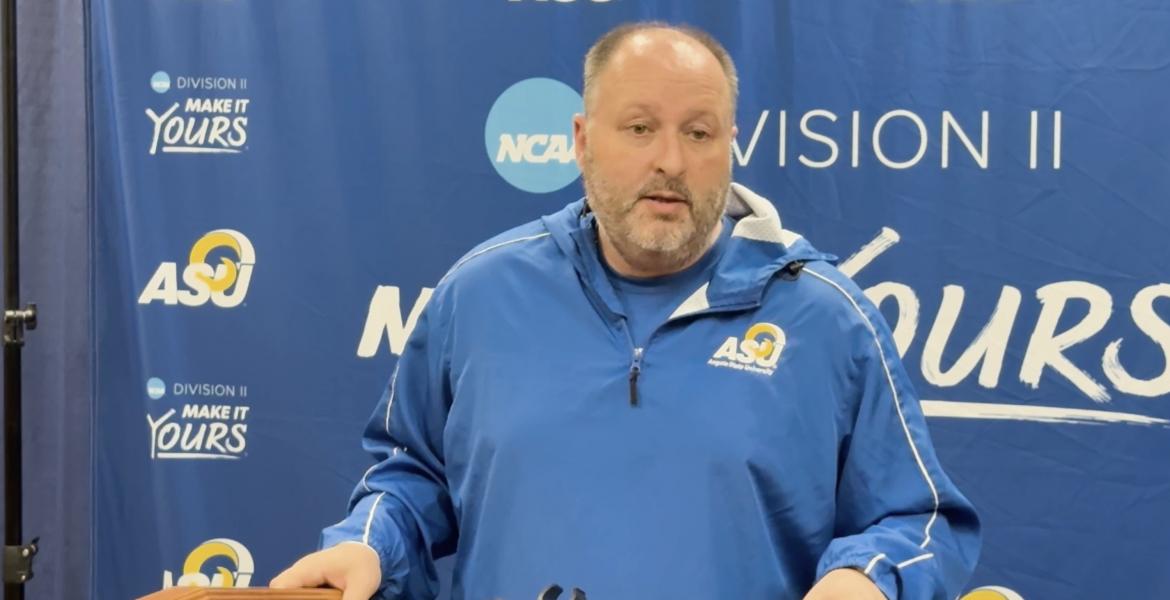 Angelo State Volleyball Coach Chuck Waddington