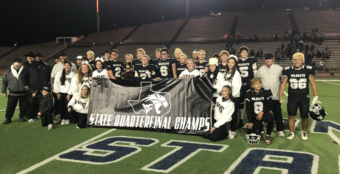 The No. 2-ranked Water Valley Wildcats are headed back to the state semifinals after a hard-fought 50-28 win over No. 6 Robert Lee on Friday at San Angelo Stadium.