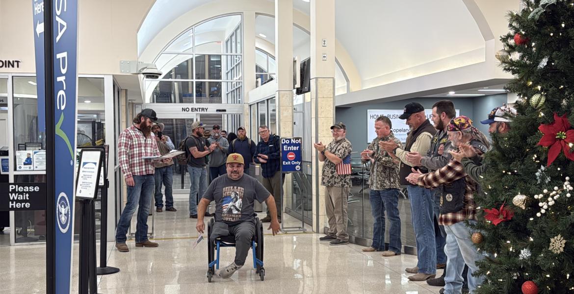 WATCH: Disabled Veterans Arrive in San Angelo for Annual Hunting Trip Walkthrough