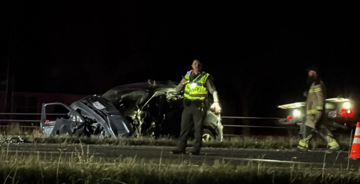 High-Speed T-Bone on US 87 Towards Wall on Dec. 8, 2025 at 1830 hours.