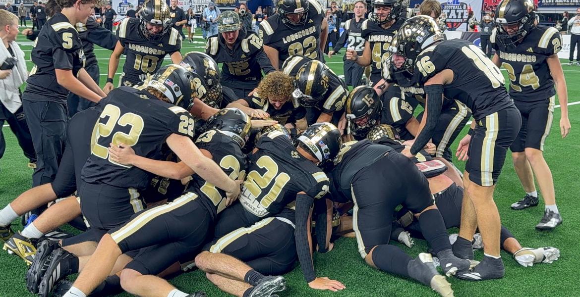 The Gordon Longhorns cemented their place as one of the great six-man dynasties in Texas high school football history with a 69-22 win over Rankin on Thursday in the Class 1A Division I state final at AT&amp;T Stadium in Arlington.