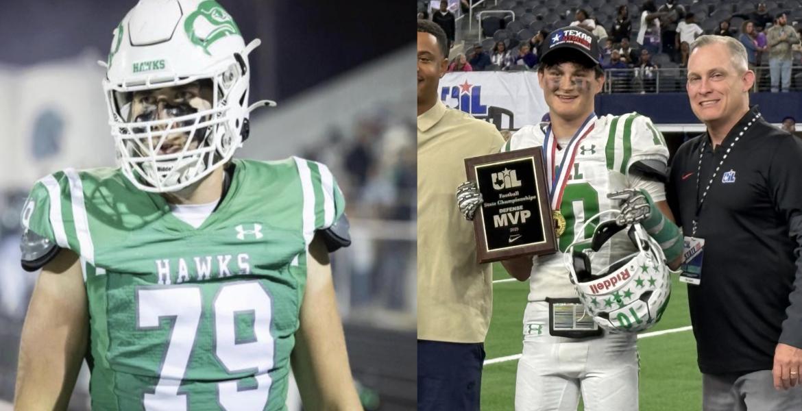 Wall Hawks Baine Jenschke (Left) and Gavin Sisson (Right)