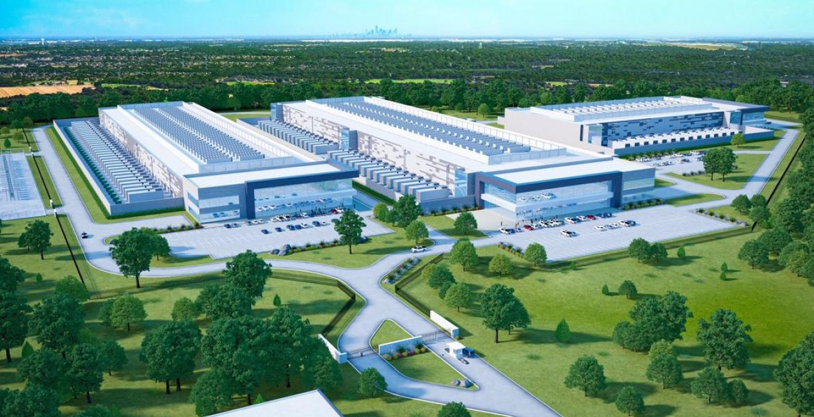 Skybox Datacenters has broken ground on this campus south of Dallas that could eventually consume 300 megawatts of power, similar to the San Angelo Skybox proposal. (Skybox)