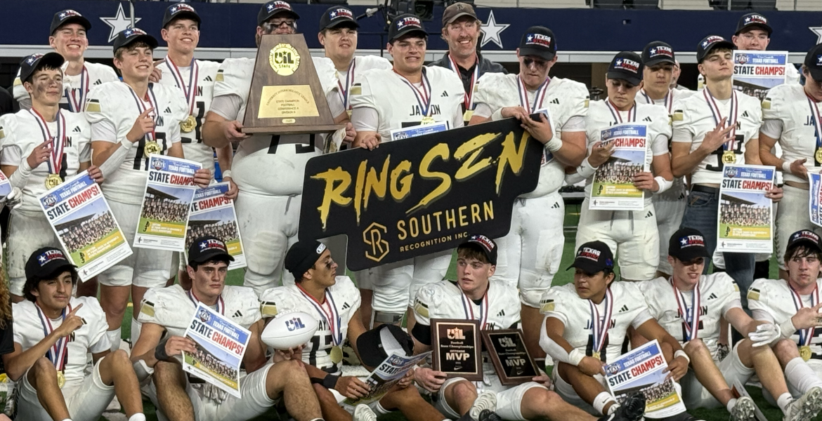 Bode Ham rushed for 430 yards and a state final-record 10 touchdowns to lead the No. 1-ranked Jayton Jaybirds to a 99-54 win over No. 3 Richland Springs on Wednesday in the Class 1A Division II state championship.