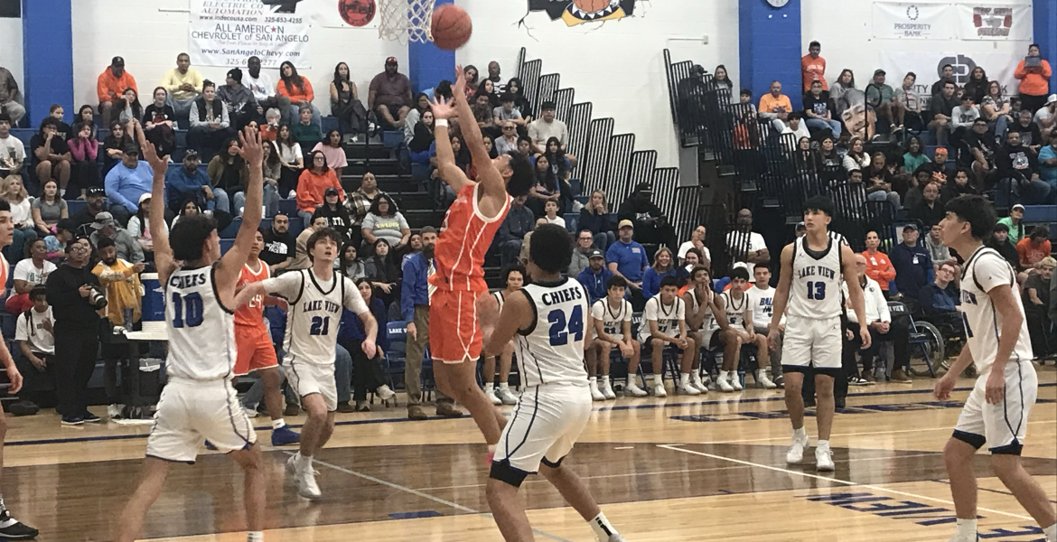 Central's Trey Allen lays the ball up in traffic in the Bobcats' win over Lake View in the Doug McCutchen Tournament championship game Saturday, Dec. 6, 2025.