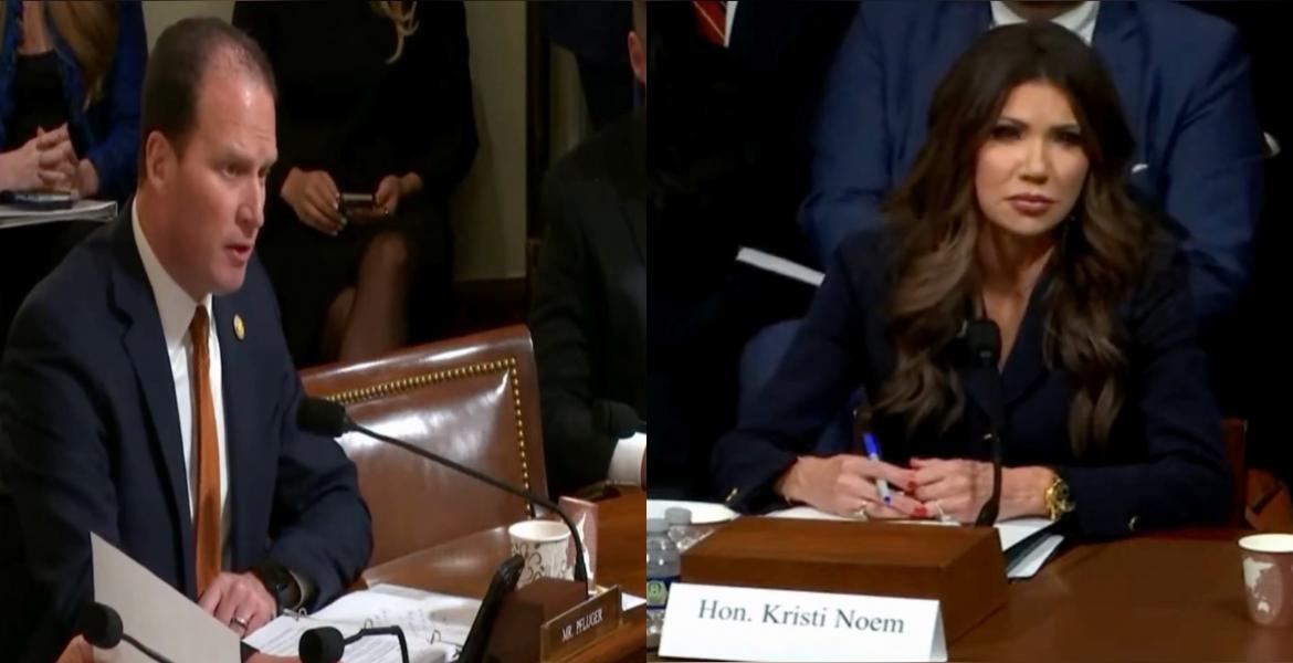 Rep Pfluger and Kristi Noem