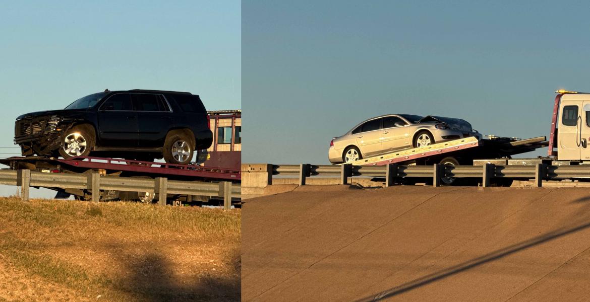 A crash on West Loop 306 near College Hills slowed traffic Monday afternoon as police urged drivers to avoid the eastbound lanes while crews cleared the scene.