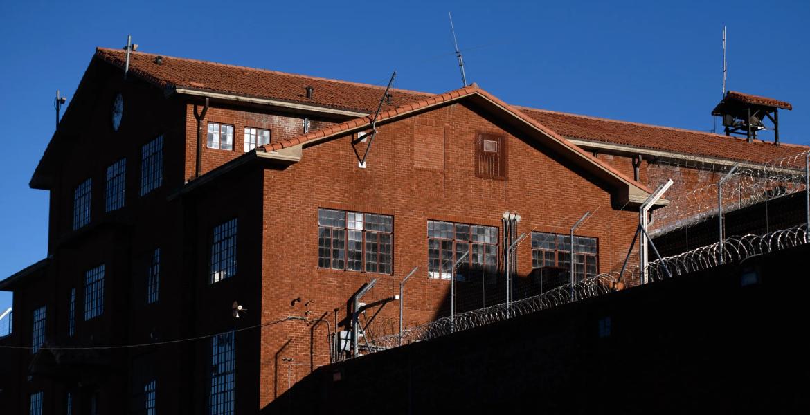 The exterior of the Huntsville Unit on Oct. 17, 2024.