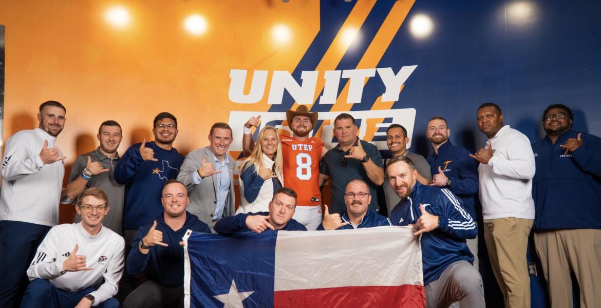 Angelo State's Braeden Fuller received an official offer from the University of Texas at El Paso