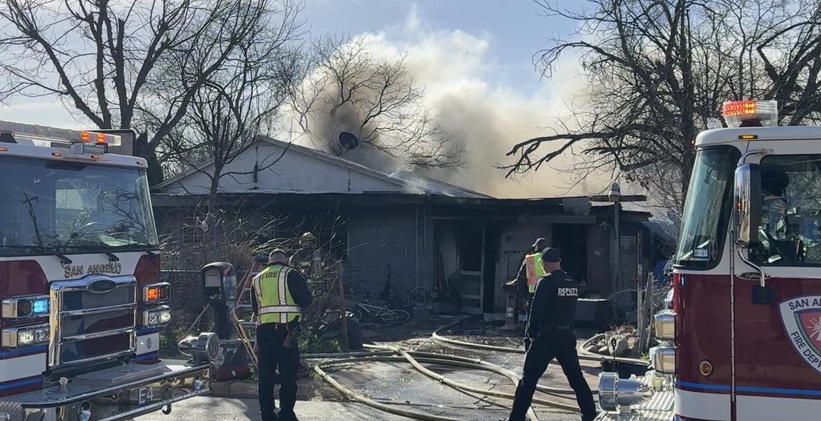 San Angelo Structure Fire