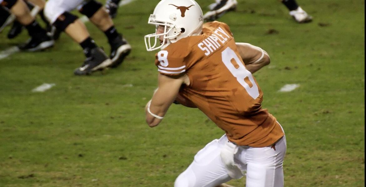 University of Texas Wide Receiver Jordan Shipley