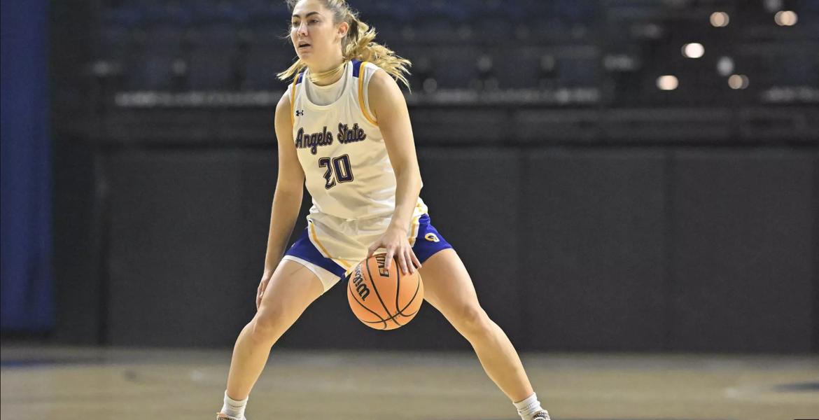 Angelo State Rambelles' Tristin Keller