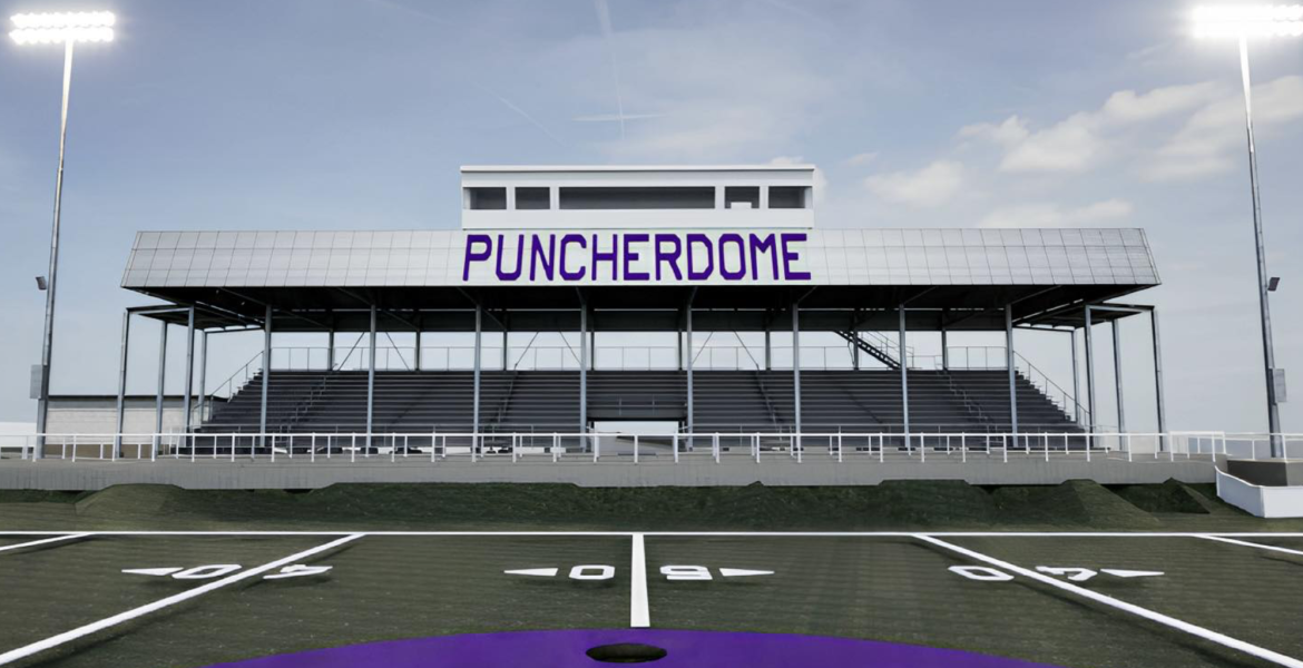 Puncherdome Concept Art in Mason by Fletco Construction