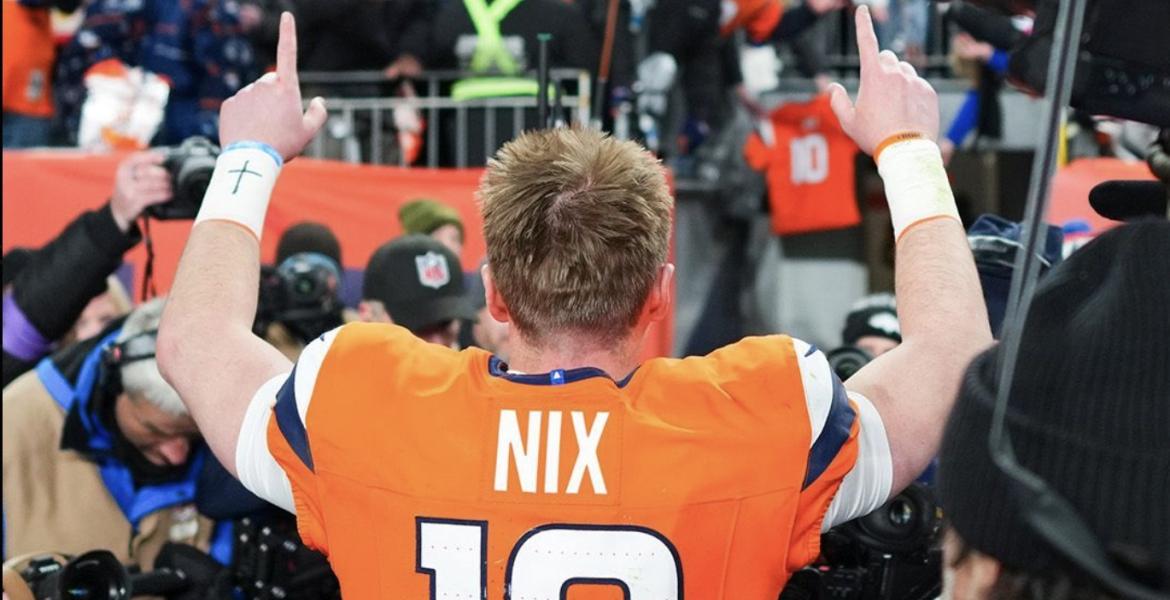 Denver Broncos' Quarterback Bo Nix