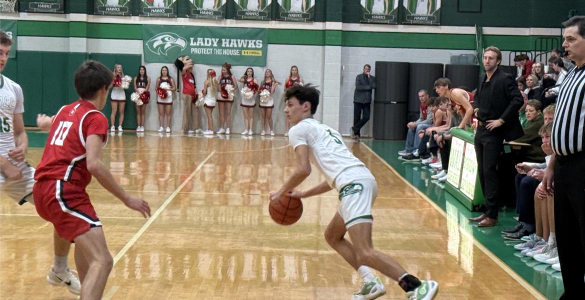 Wall Hawks' Braylon Nelson in Jim Ned 2026