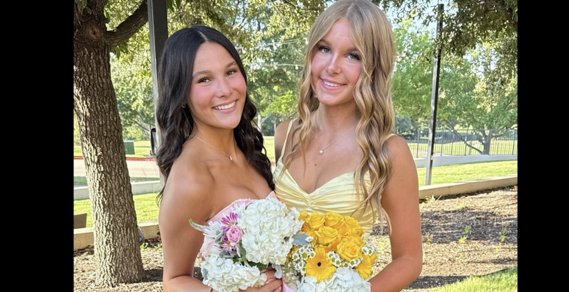 Gracie Brito (left) and Elizabeth Angle were both killed in a sledding crash Sunday, Jan. 25, in Frisco.