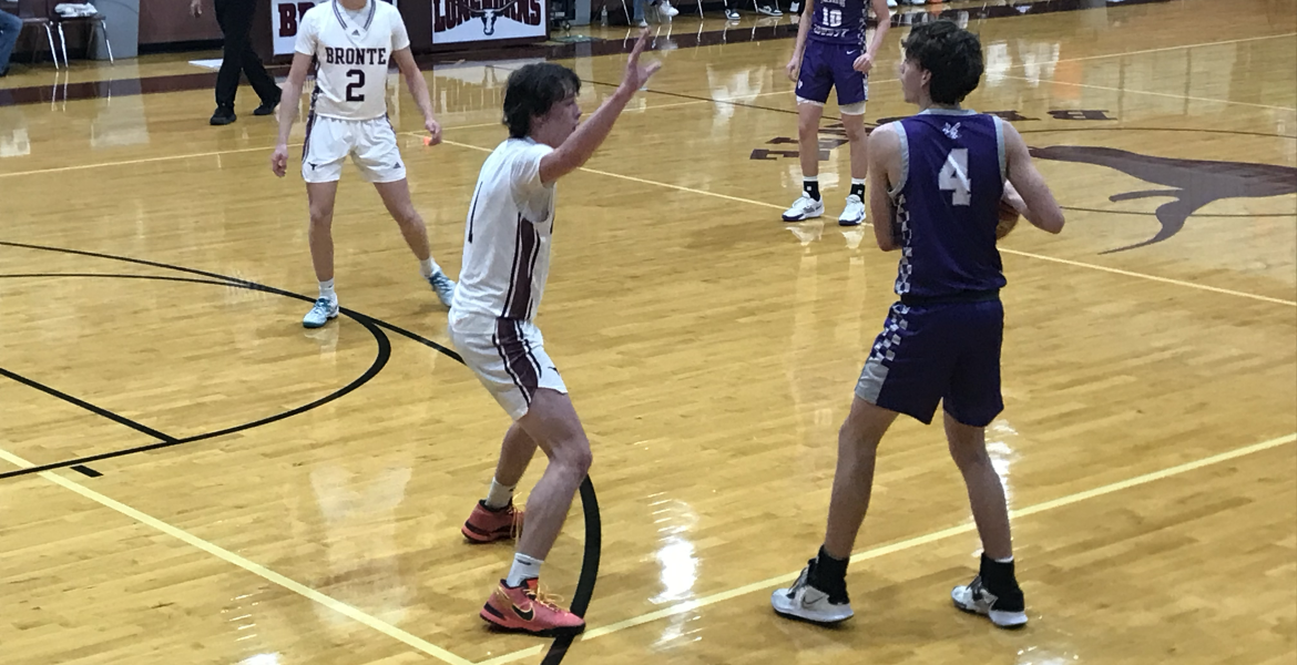 Irion County and Bronte's boys basketball teams played Friday, Jan. 30, 2026, in Bronte.