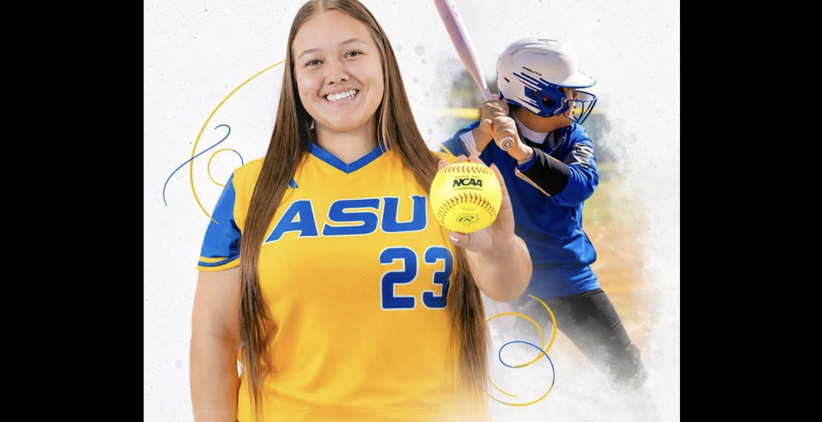 San Angelo Central softball standout Micaela “KK” Saldivar signed Wednesday to play for Angelo State University.