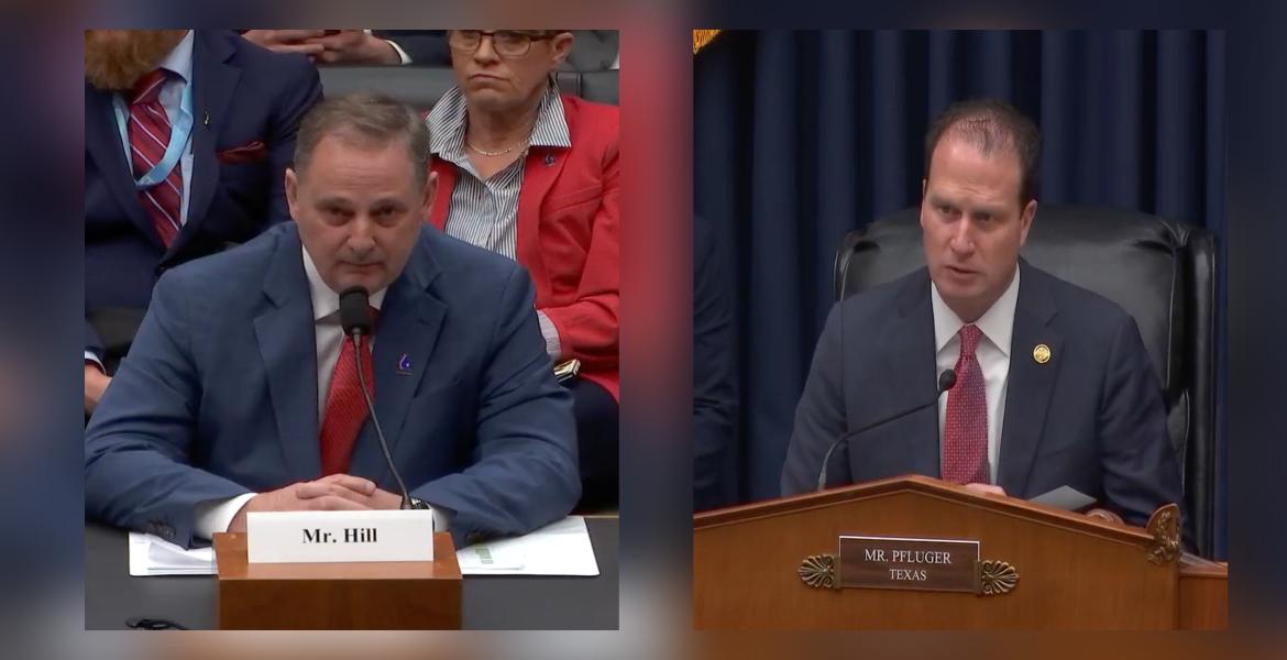 Rep. Pfluger Champions Need for Access to Safe Drinking Water in Rural Texas