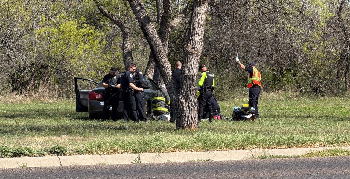 Paramedics rushed to treat a driver who was found unconscious Thursday morning in San Angelo.