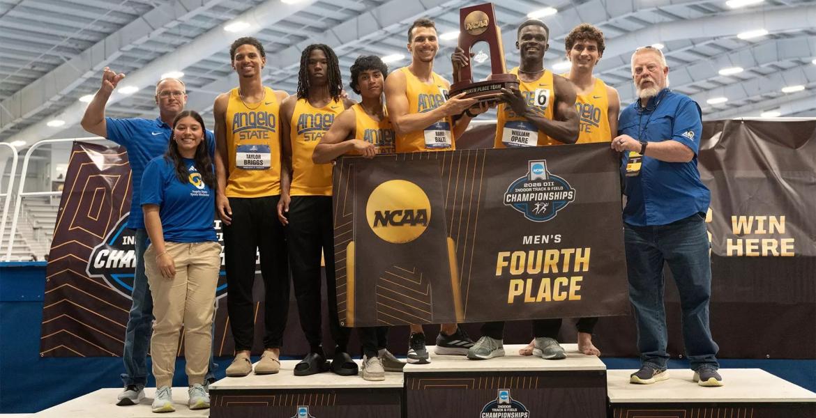 The Angelo State track and field teams wrapped up their time at the Division II Indoor National Championships on Saturday with two titles and a runner-up finish.