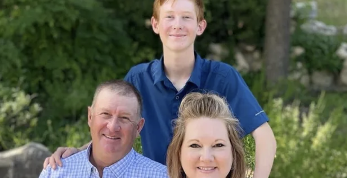 Lee Ann, Jamie, and Tucker Cauley