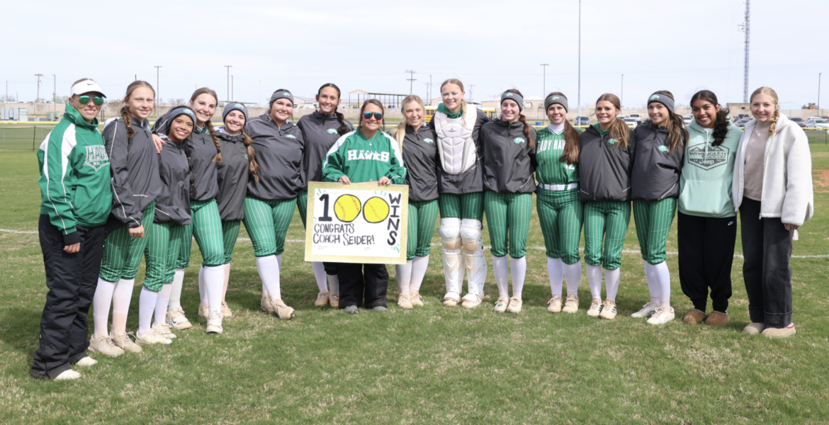 Wall Lady Hawks' Head Coach Allyson Seider claims her 100th career win at Wall
