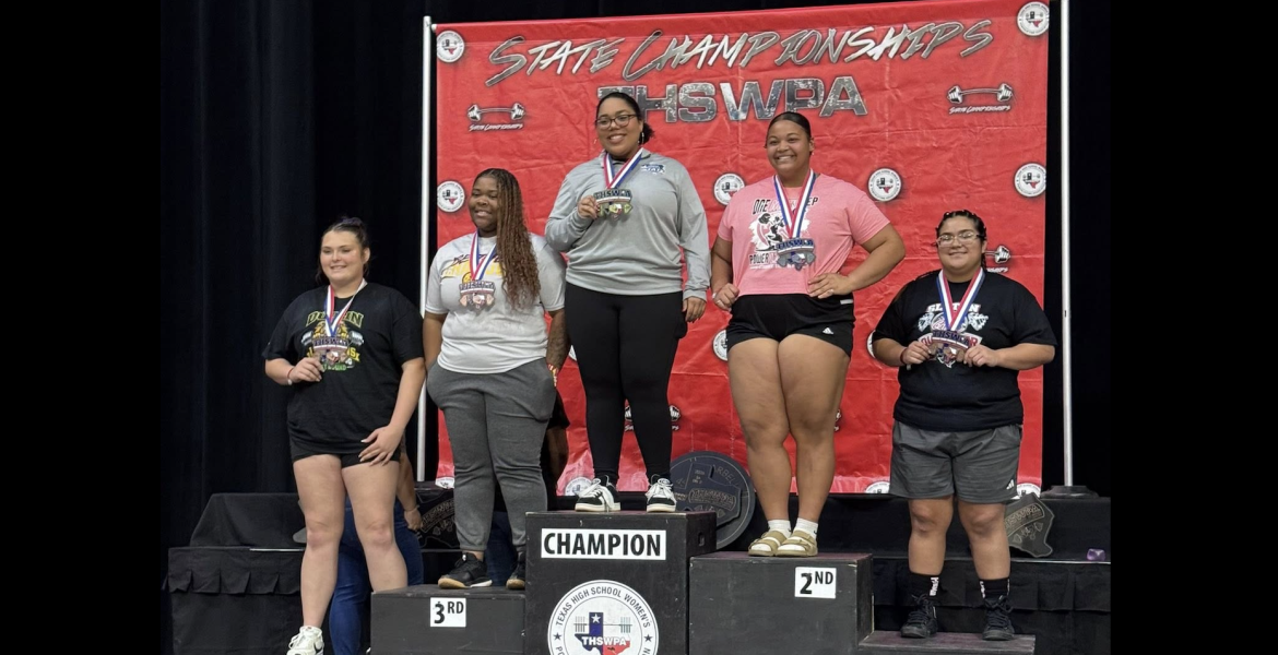 Brady’s Samerra Reed took second place in her weight class Thursday to lead the Concho Valley’s showing at the Class 3A Division II state powerlifting meet at the Bert Ogden Arena in Edinburg.