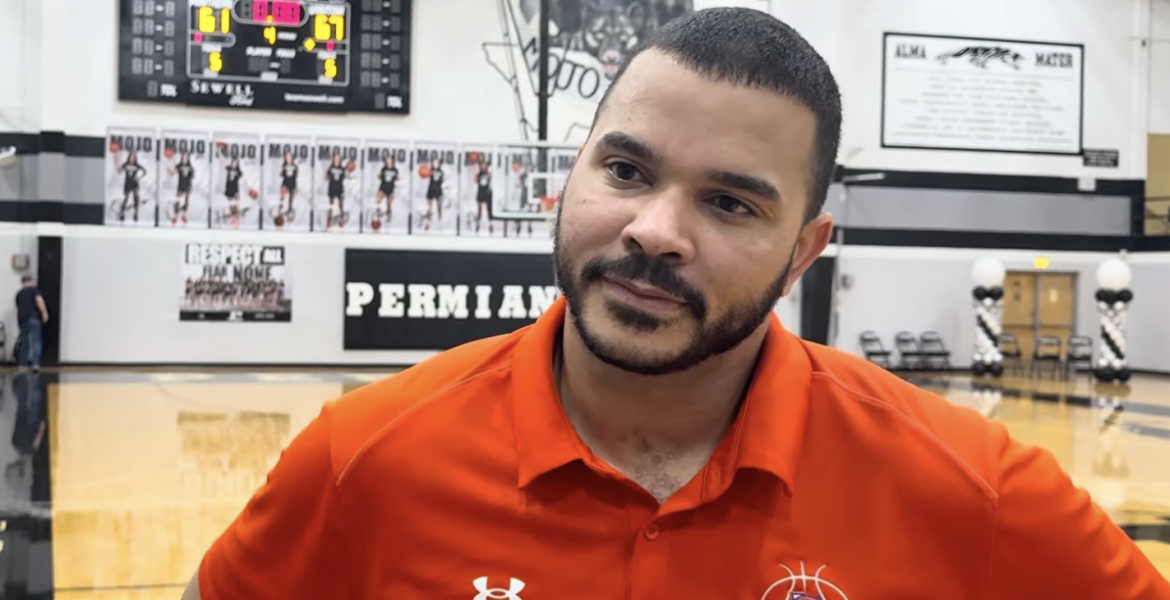 San Angelo Central boys basketball coach Arsenio Geter