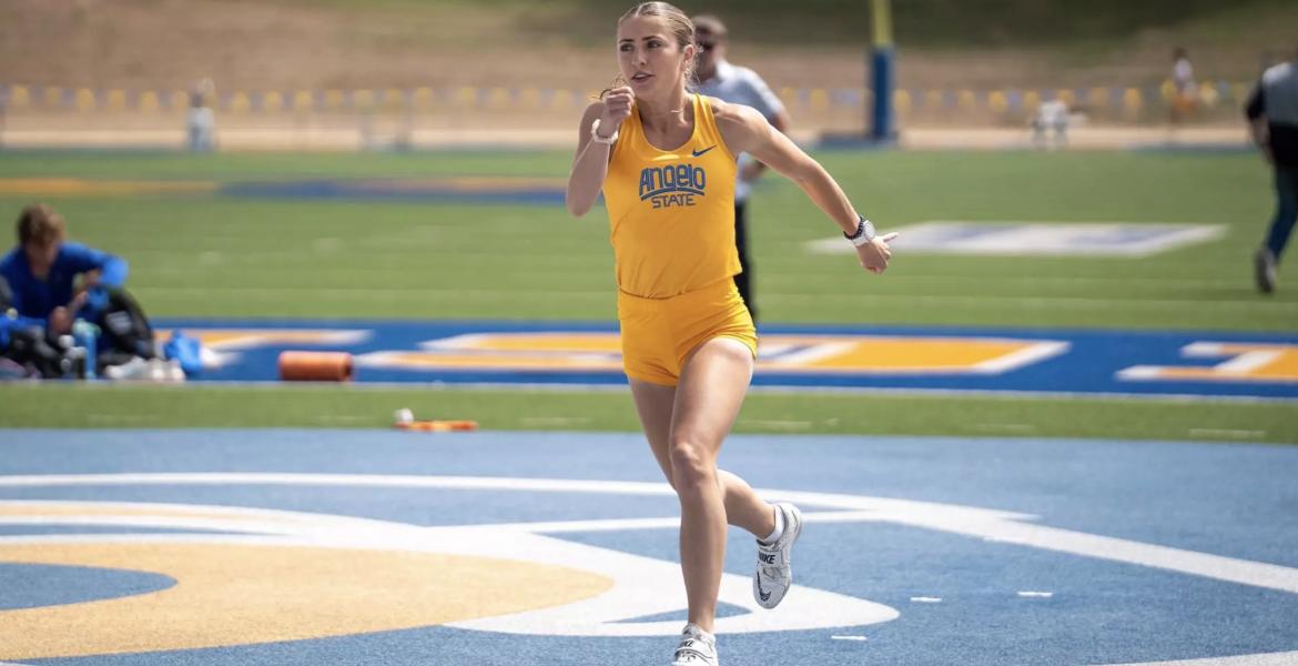 Angelo State's Kylie Frush