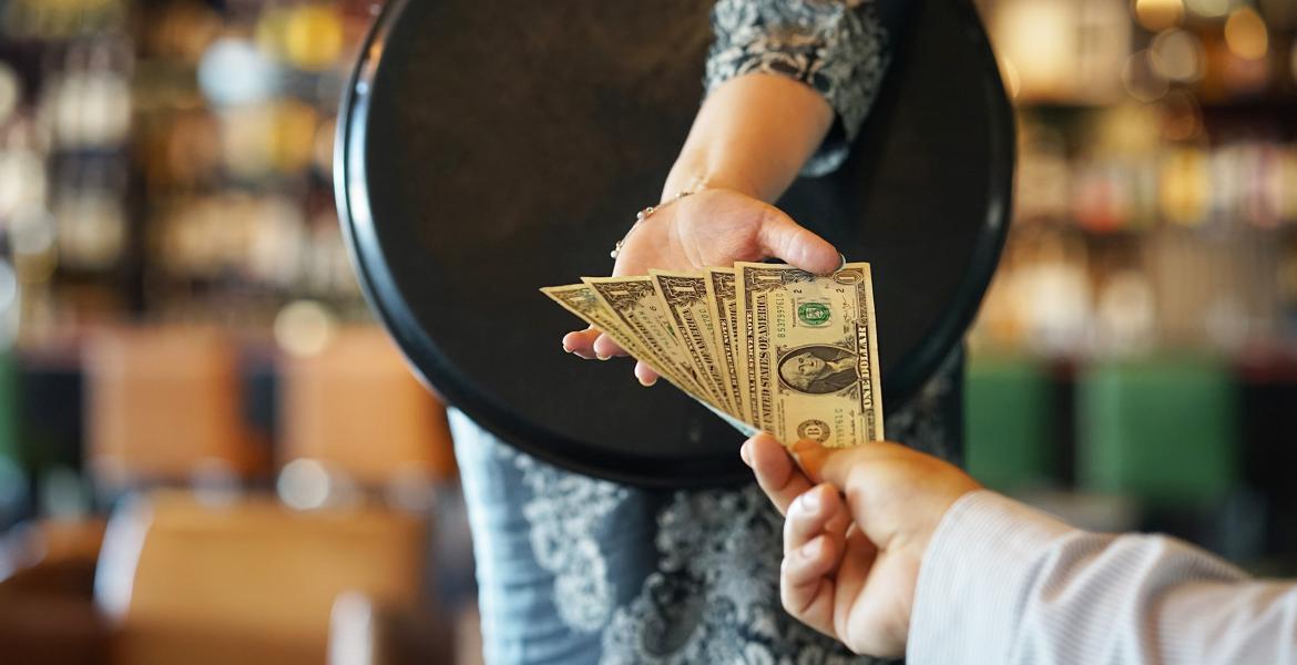 Tipping Waitstaff image