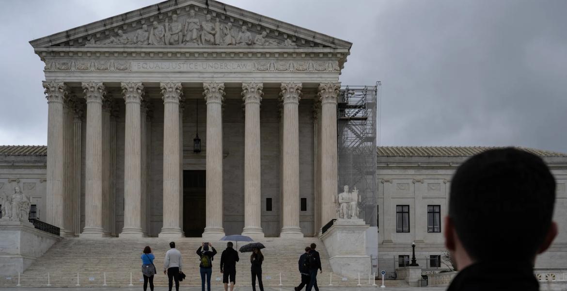 The United States Supreme Court is seen on Saturday, May 18, 2024, in Washington, D.C.
