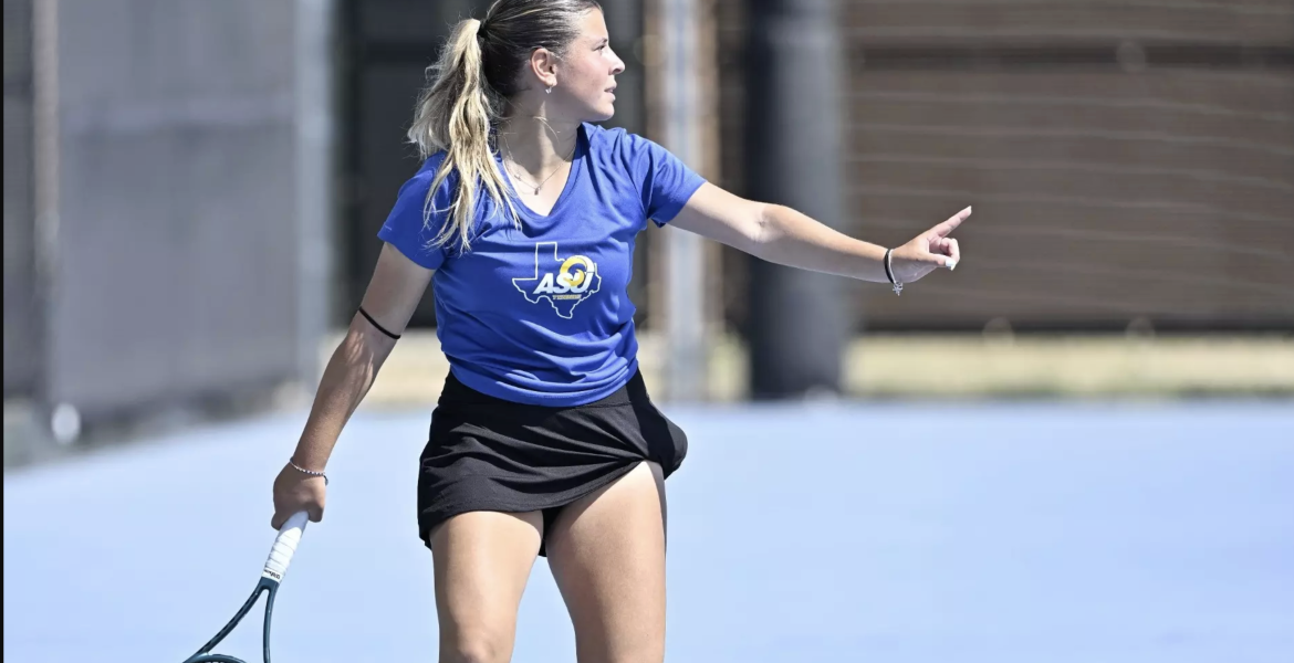 Angelo State's Benedetta Raggiotti