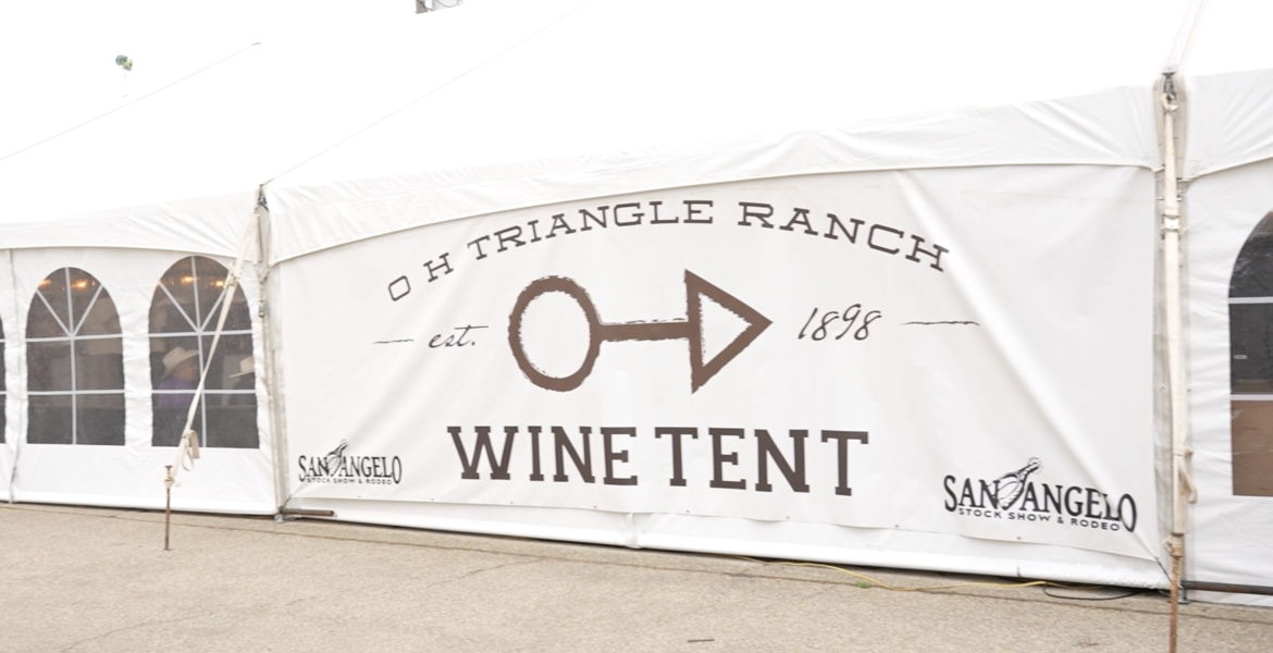 OH Triangle Wine Tent
