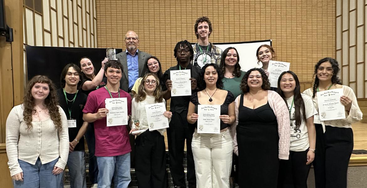 ASU Tri-Beta members at the 2026 Regional Convention