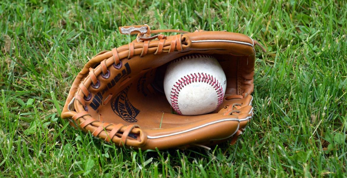 Baseball and glove