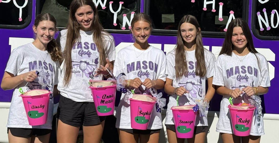 The Mason Cowgirls won their fifth straight state golf title Tuesday, May 5, 2026.
