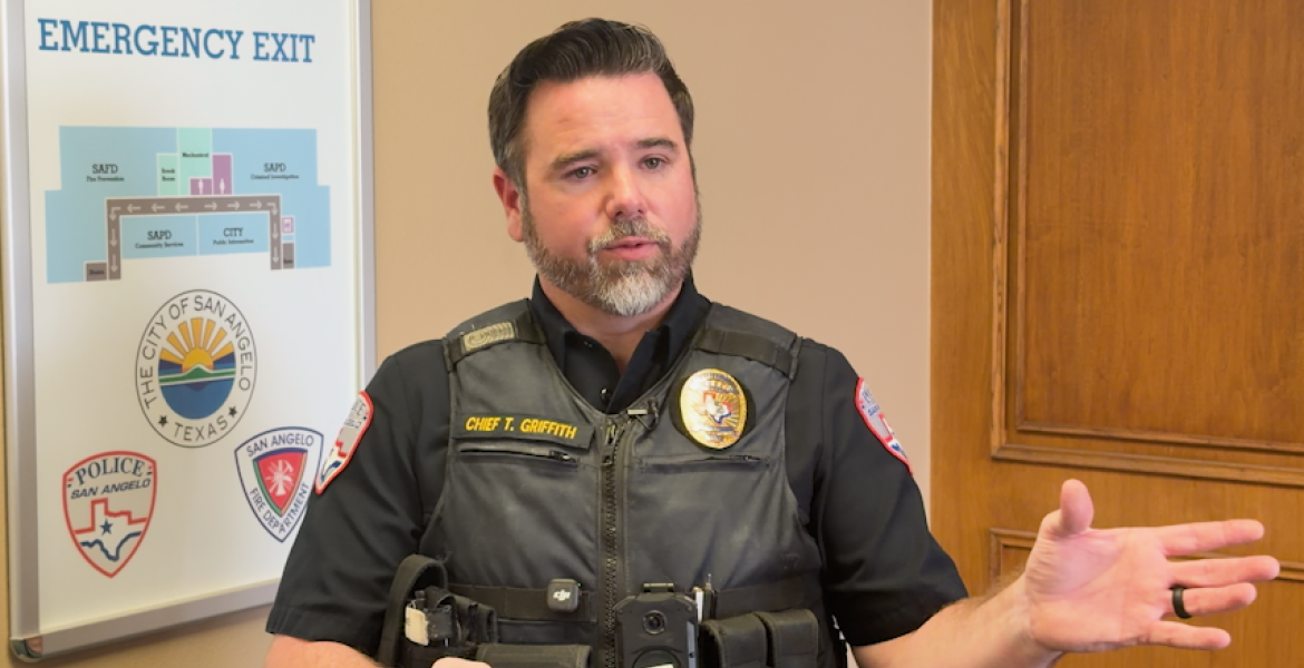 San Angelo Police Chief Travis Griffith