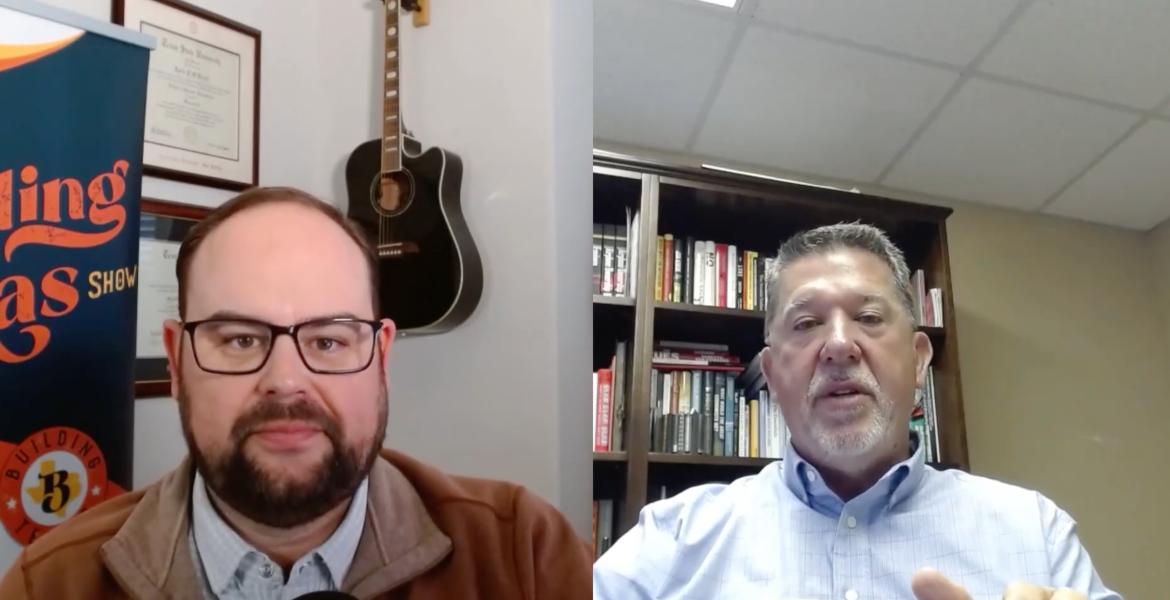 San Angelo Mayor Tom Thompson on "The Building Texas Show."