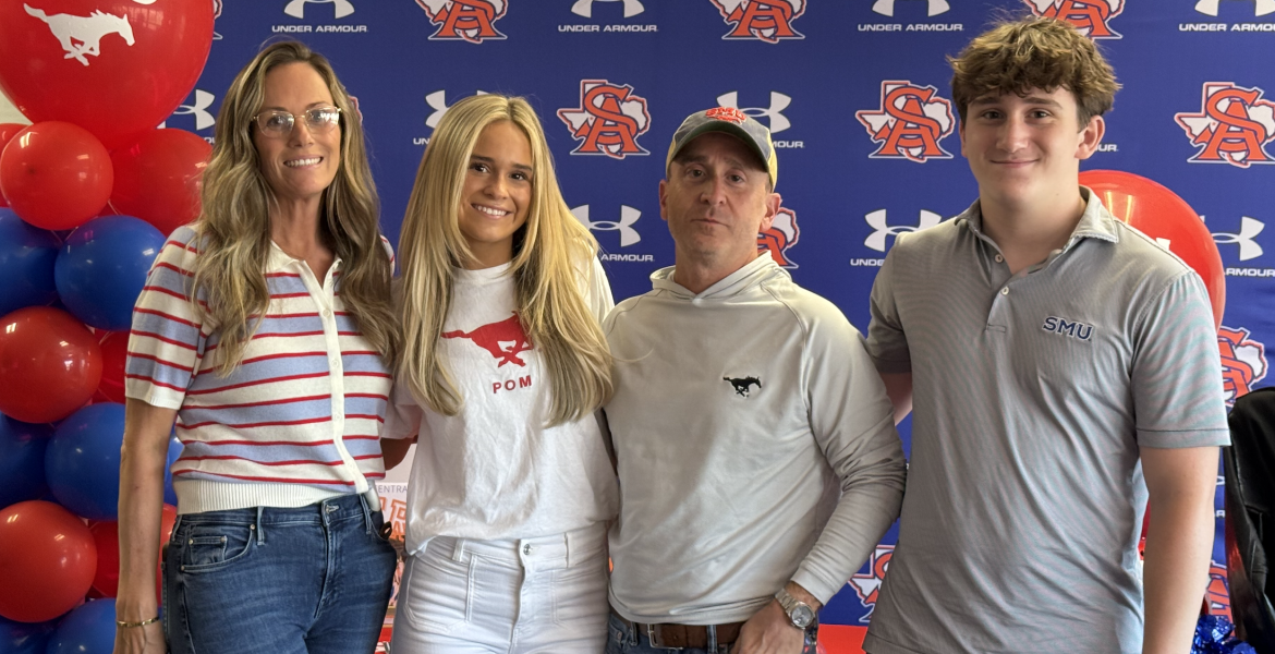 Central High School's Madelyn Haddad signs with SMU's Pom Squad