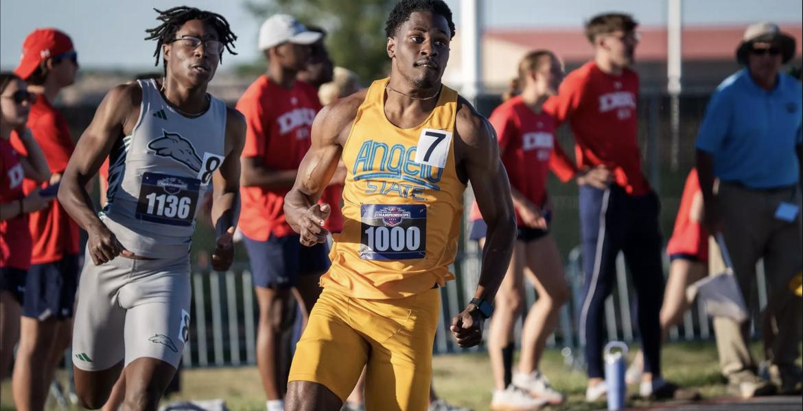 Angelo State's  Jahleel Armstrong